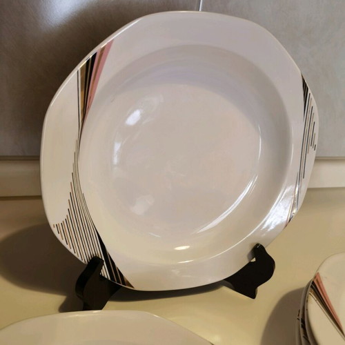 Bavaria porcelain plates 6 pieces deep new