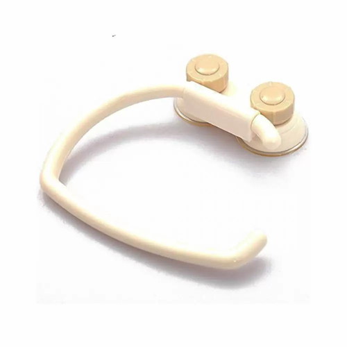 Toilet paper holder with 2 suction cups M8398 new