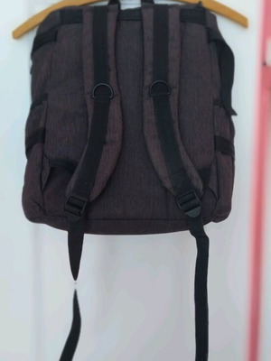Basehit backpack like new, gray fabric