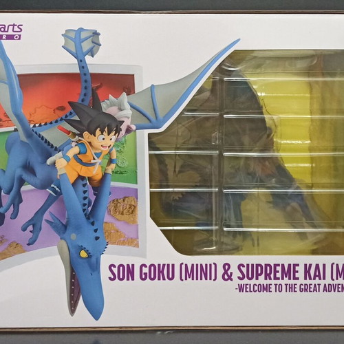 Bandai Figuarts Zero Dragon Ball Daima Son Goku & Supreme Kai PVC Statue new