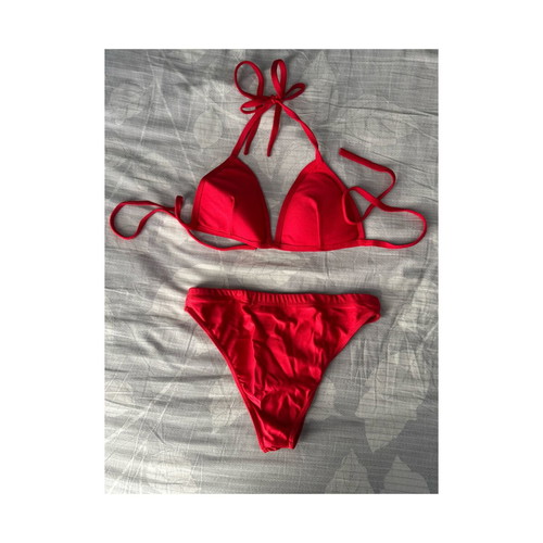Women's red bikini like new