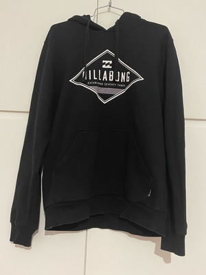 Billabong hoodie like new, black and white, size M