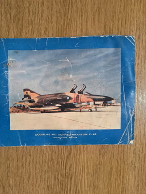 Douglas McDonnell Phantom F-4E φυλλάδιο Ελληνικής Πολεμικής Αεροπορίας 1970-80
