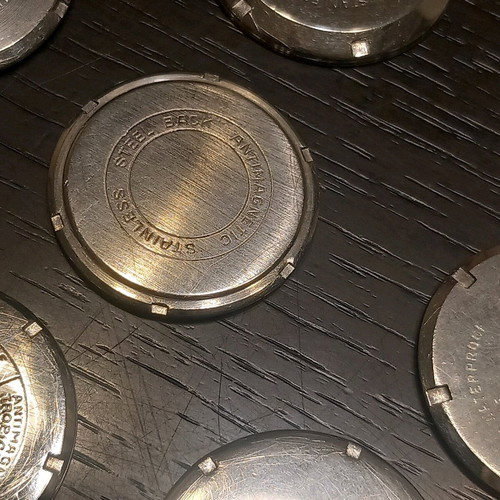 Watch backs used