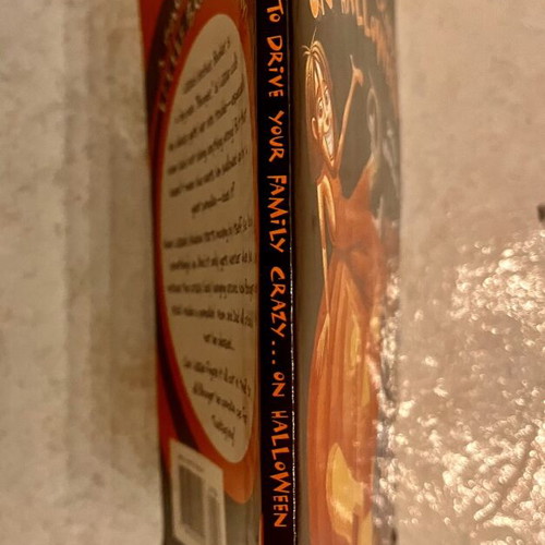 How to Drive Your Family Crazy on Halloween book used, Scholastic edition