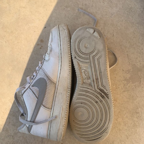 Nike Air Force 1 Low sneakers used, white, size 43