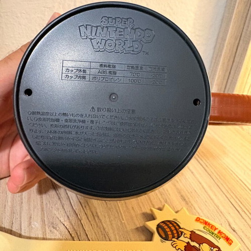 Donkey Kong mug and spoon, Universal Studios Japan