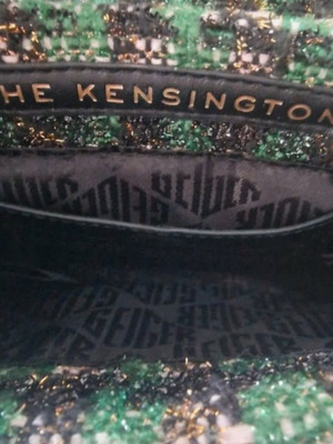 Kurt Geiger mini shoulder bag fabric like new, multicolor