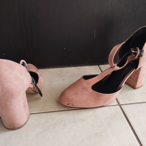 Castor Pink Heels used, size 36, platform style