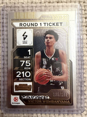 Panini EuroLeague Contenders κάρτα μπάσκετ Victor Wembanyama /199