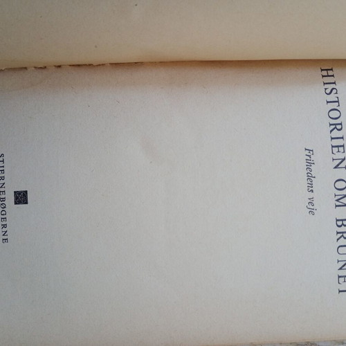 Historien om Brunet by Jean-Paul Sartre used, vintage edition in Danish