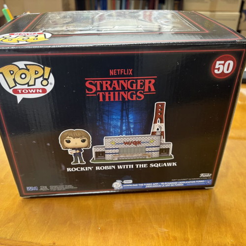 Funko Pop Stranger Things 50 Rockin’ Robin like new