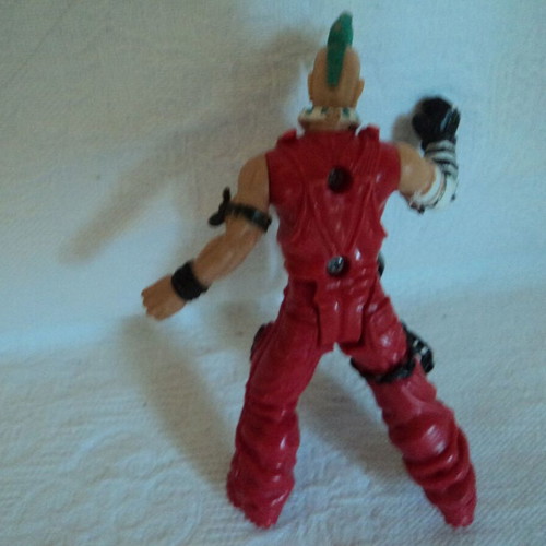 Action figures used, pirate, punk and Nestle Batman set of 3
