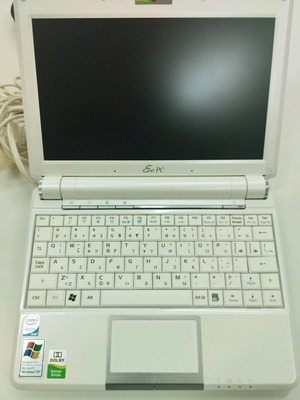 Asus EeePC mini laptop used, battery needed