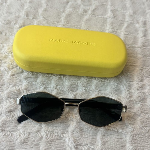 Marc Jacobs Sunglasses MARC 496/S Like New Black & Gold