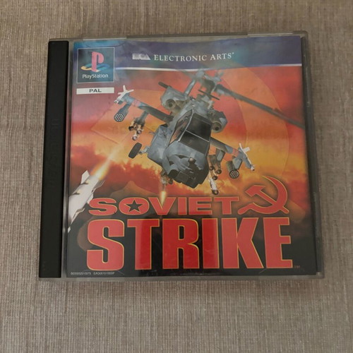 Soviet Strike PlayStation 1 PS1 game used, complete