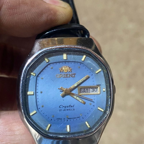 Orient Crystal 3 Star Automatic Unisex Watch like new Japan made
