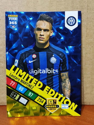 Panini Fifa 365 Limited Edition Lautaro Martinez card new (2023)