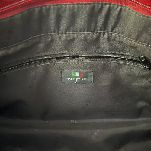 Kem vintage shoulder bag used, red