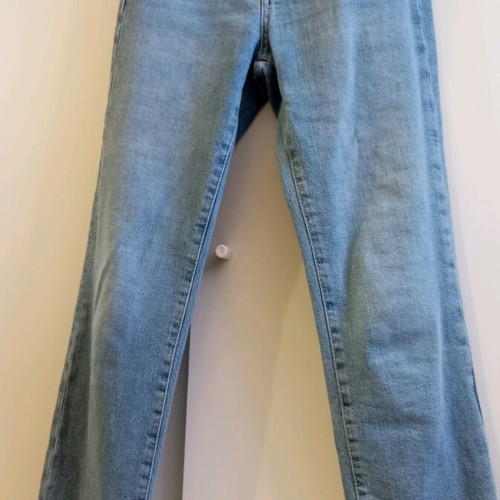 Skinny jeans Mango turquoise, like new, size XXS