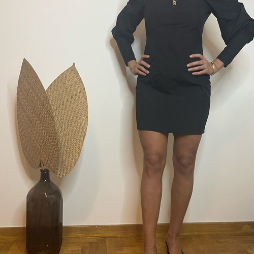 Sisley Mini Black Dress Like New