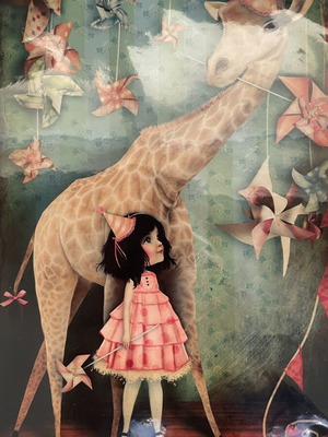 Jessica Grundy print, perfect for children's room frame