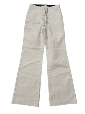 Tommy Hilfiger slim corduroy pants like new, size Small, ecru