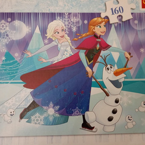Trefl Disney Frozen Puzzle 160 pieces like new
