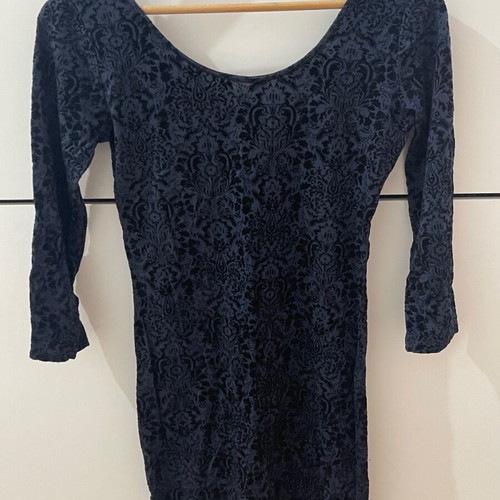 Stradivarius navy dress like new