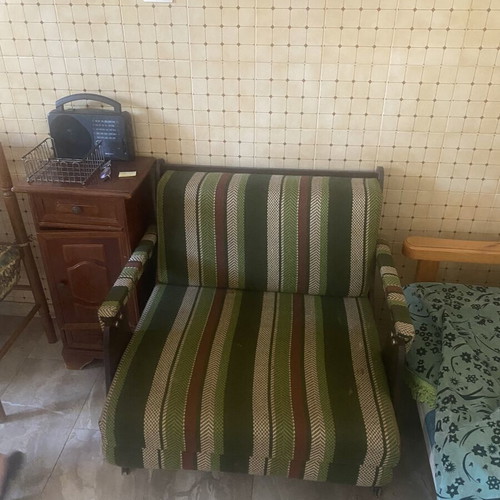 Armchair bed used