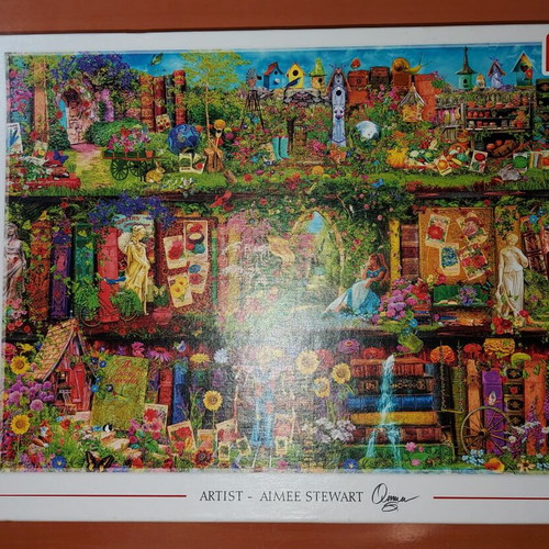 Trefl Fairytale Library 1500-piece puzzle by Aimee Stewart