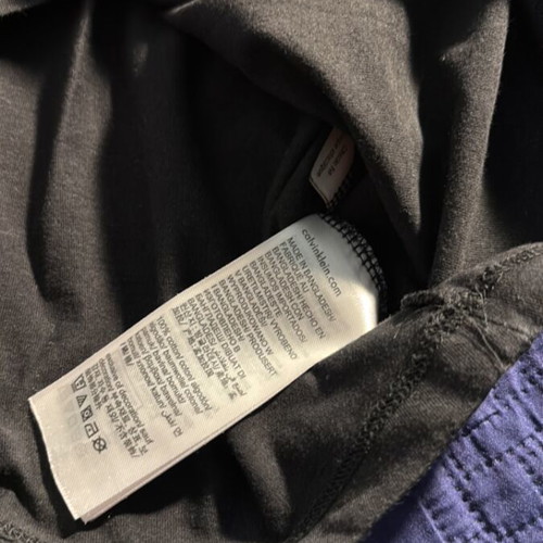 Calvin Klein T Shirt used, size Large, black