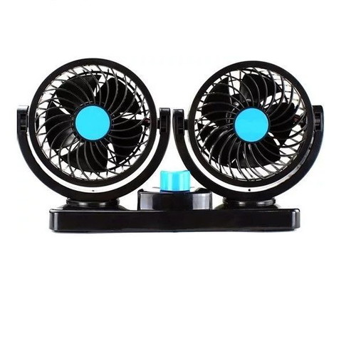 Double car fan HX-T303 new with independent rotation