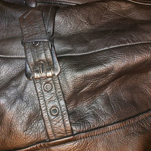 Newton leather vest like new, black, size M