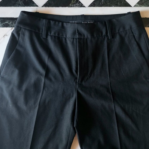 Zara office pants like new, black, sizes S and M