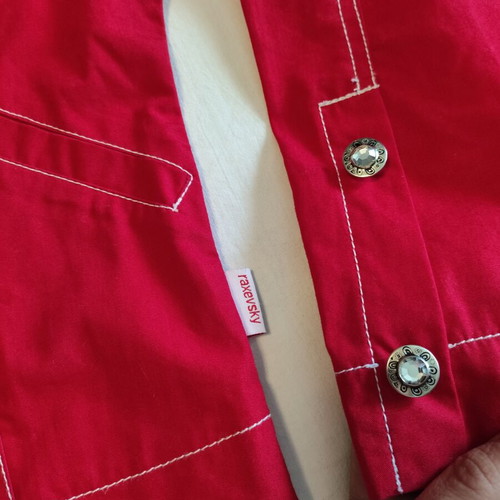 Raxevsky red jacket like new, size S