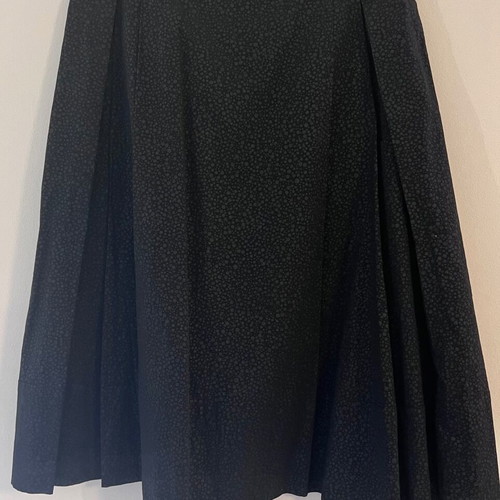 Joseph skirt with textured animal print pattern, grey and black