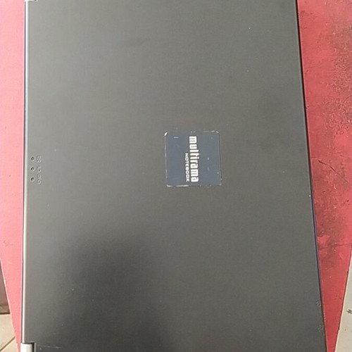 Multirama Clevo M38AW laptop used for spare parts with working LCD