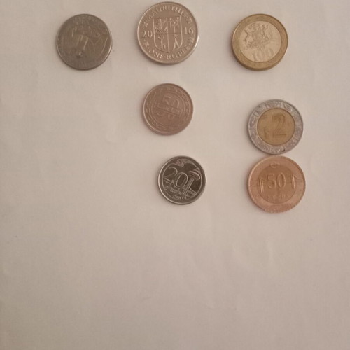 Coins from Various Countries used