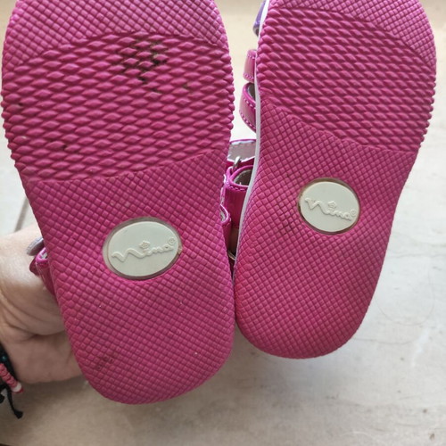 Sandals size 22 used with anatomical insole