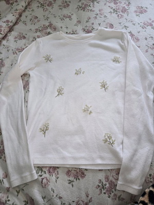 Zara white blouse for girls 11-12 years like new