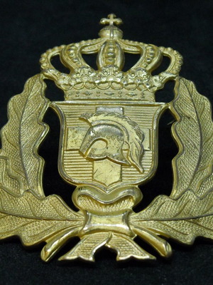 Εθνόσημο για πηλήκιο αξιωματικού Στρατού Ξηράς μεταχειρισμένο, εποχής βασιλείας