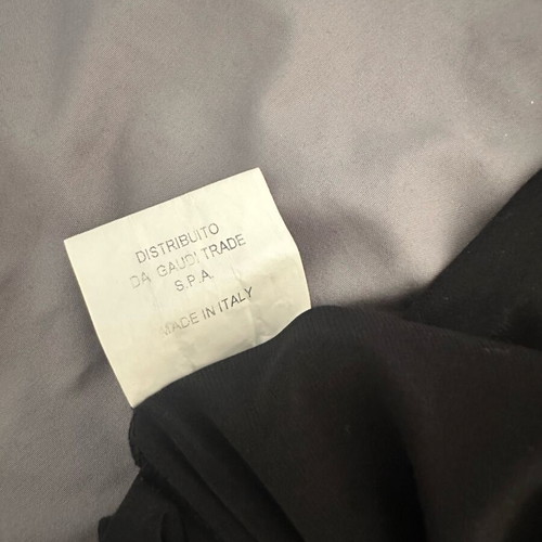 Gaudi black dress like new, size 42, shoulder details
