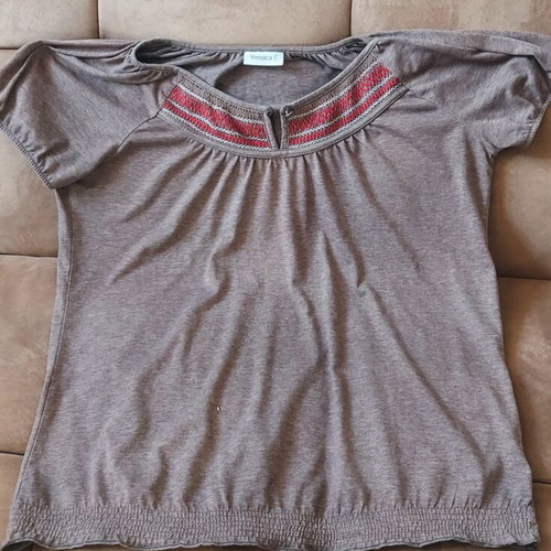 Women's brown Yessica shirt used, one size