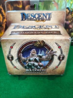 Descent Journeys in the Dark Second Edition Bol'Goreth Lieutenant Pack like new