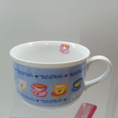 Official Mattel Barbie Tea For Three Mug new