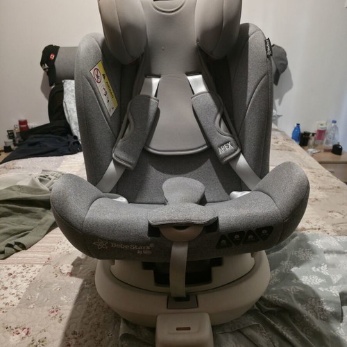 Bebe Stars Apex 360° Rotating Car Seat 0-12 Years Like New with ISOFIX