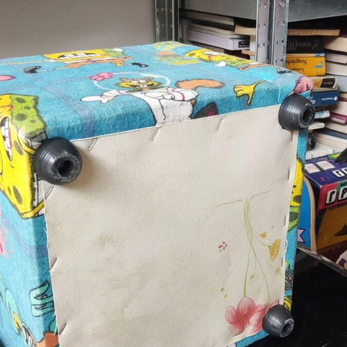 SpongeBob Storage Stool used with lid