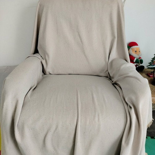 Reclining armchair refurbished leather with damage