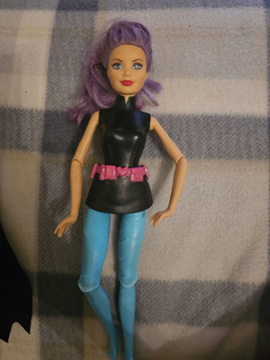Barbie burglar doll used, good condition